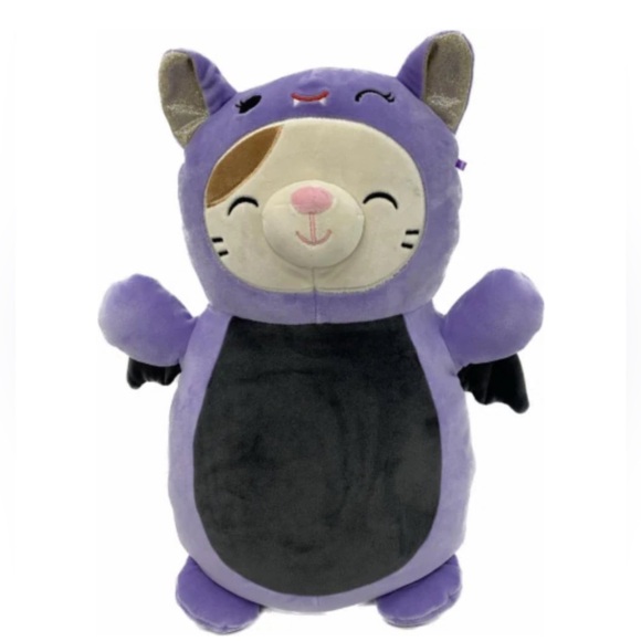 Cam the Cat in Bat Costume 14” Halloween HugMee Squishmallows NWT - Picture 1 of 9